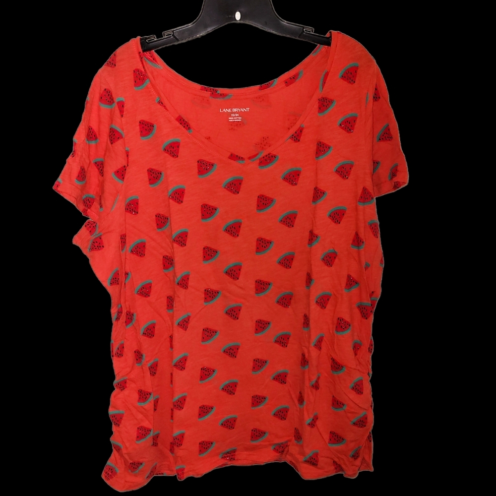 Watermelon V-neck Tee 22/24